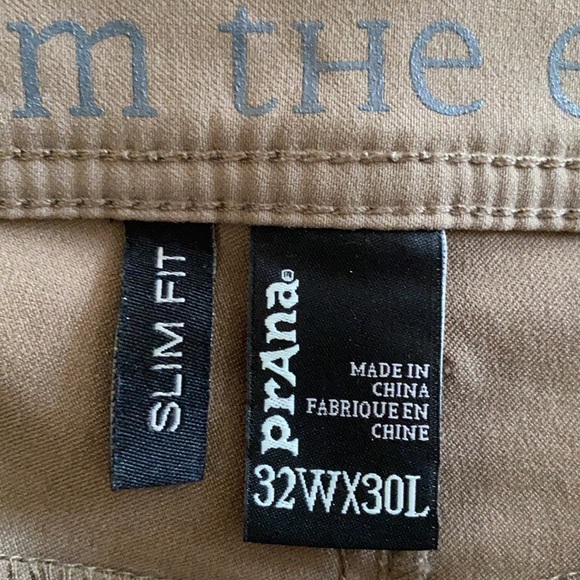 Men’s Prana Pants, Slim Fit, 32W X 30L - Picture 5 of 5